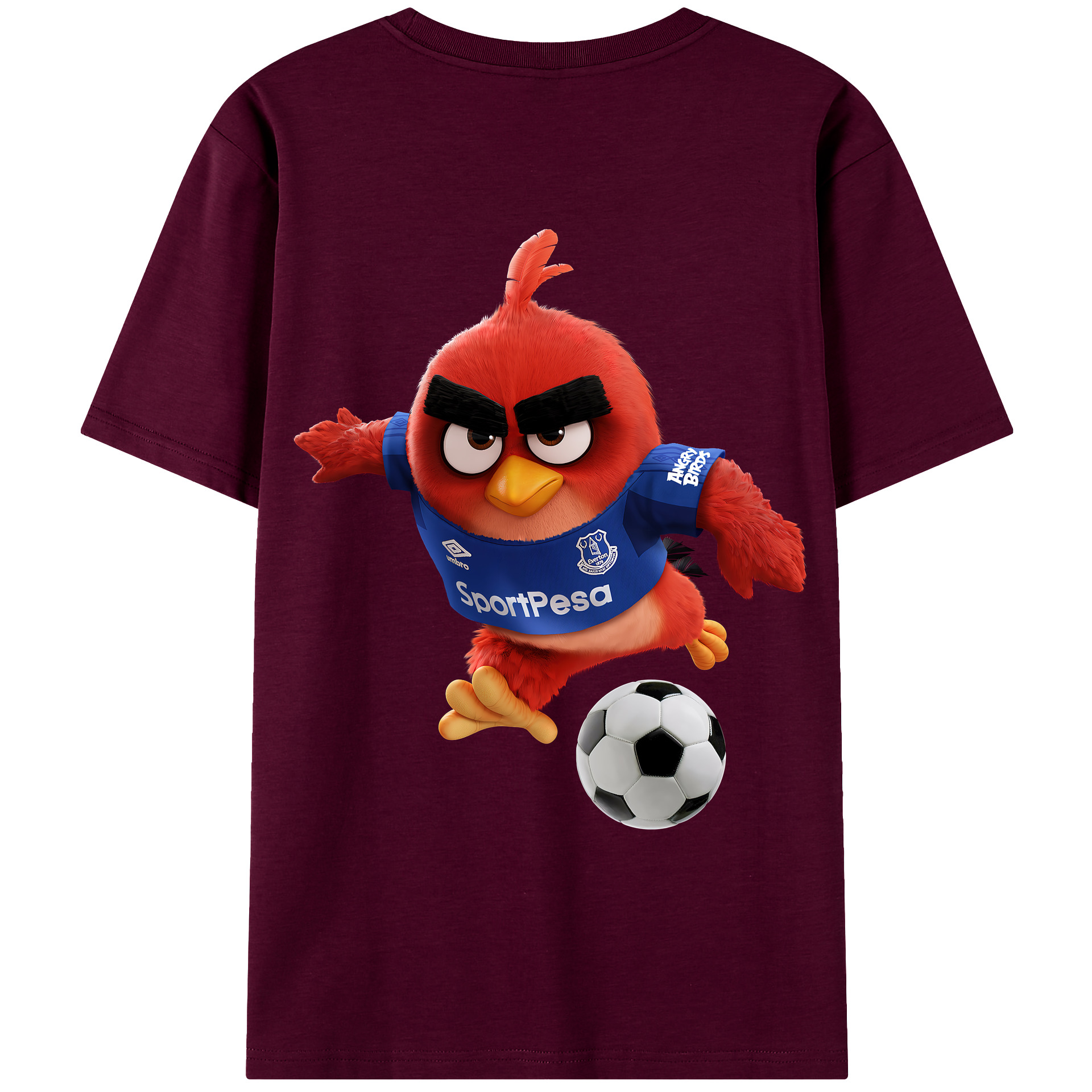 （画像用） Angry Birds アングリーバード レディース半袖Tシャツ(バックプリント)